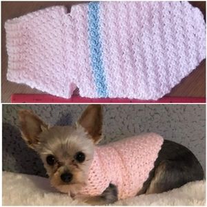 Teacup dog sweater handmade